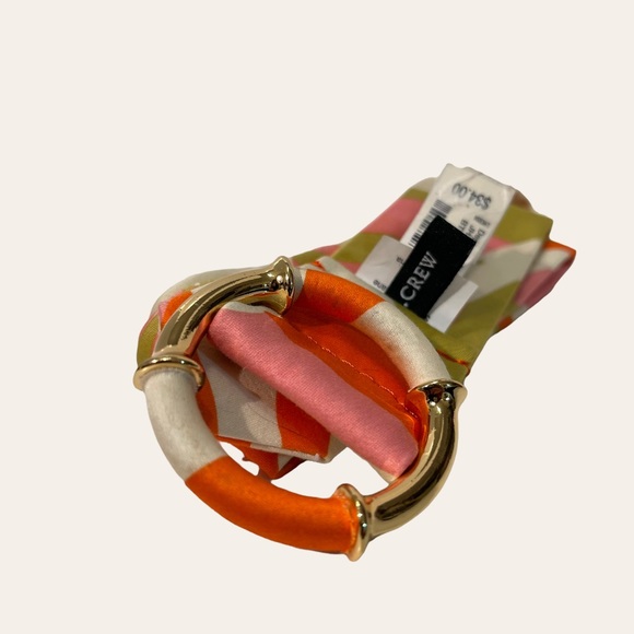 J Crew Abstract Pattern Design Belt S/M - Picture 3 of 3